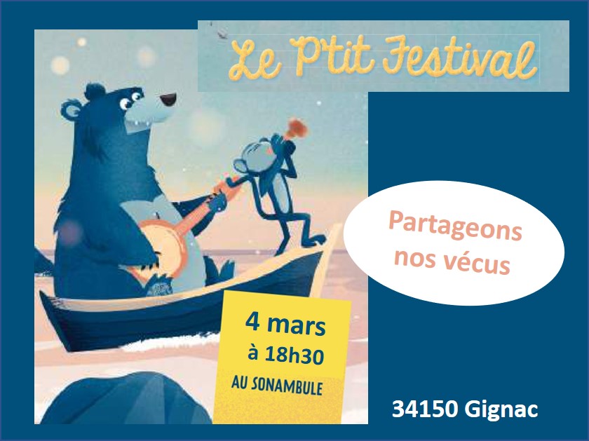 Représentation de playback théâtre au P’tit festival de Gignac : venez partager vos vécus